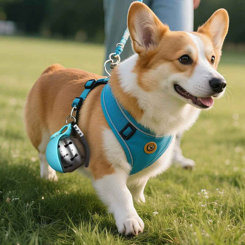Portable Pet Water Bottle with Leak-Proof Spherical Design